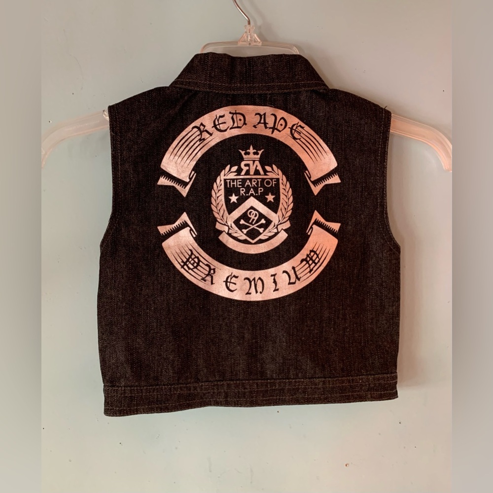 Red Ape brand infant boys denim vest size 12 months